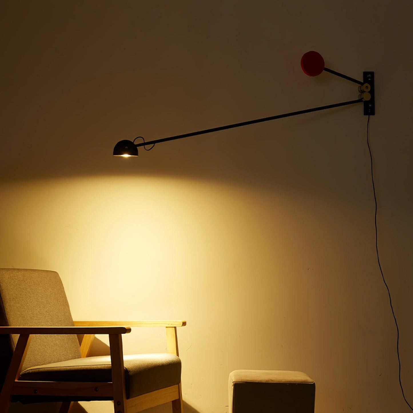 Precision Movement Wall Lamp | Adjustable LED | Set of 2