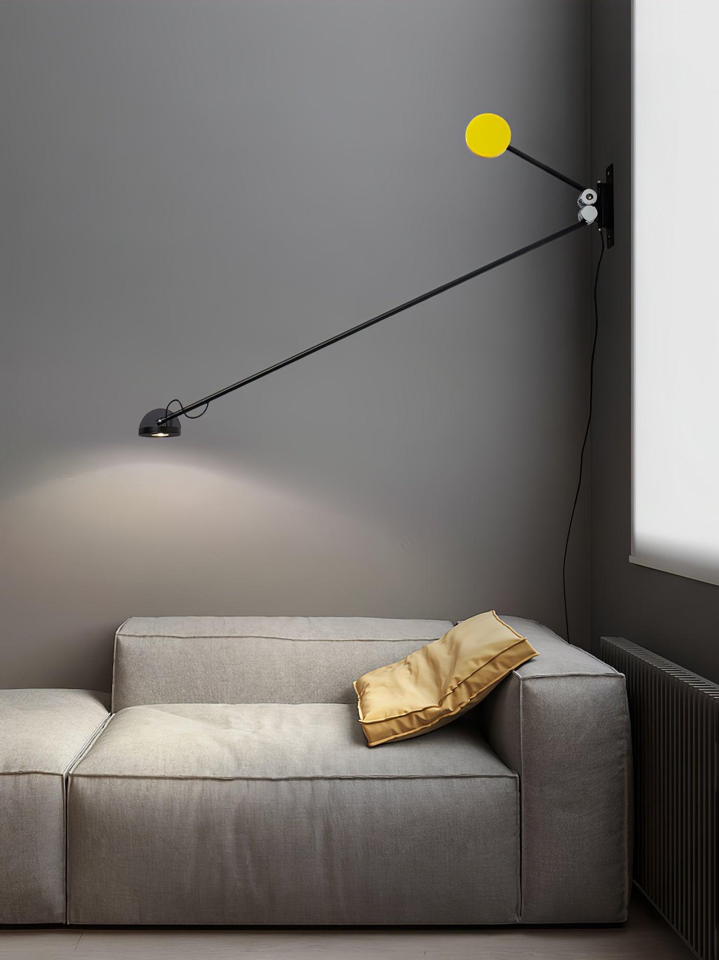 Precision Movement Wall Lamp | Adjustable LED | Set of 2
