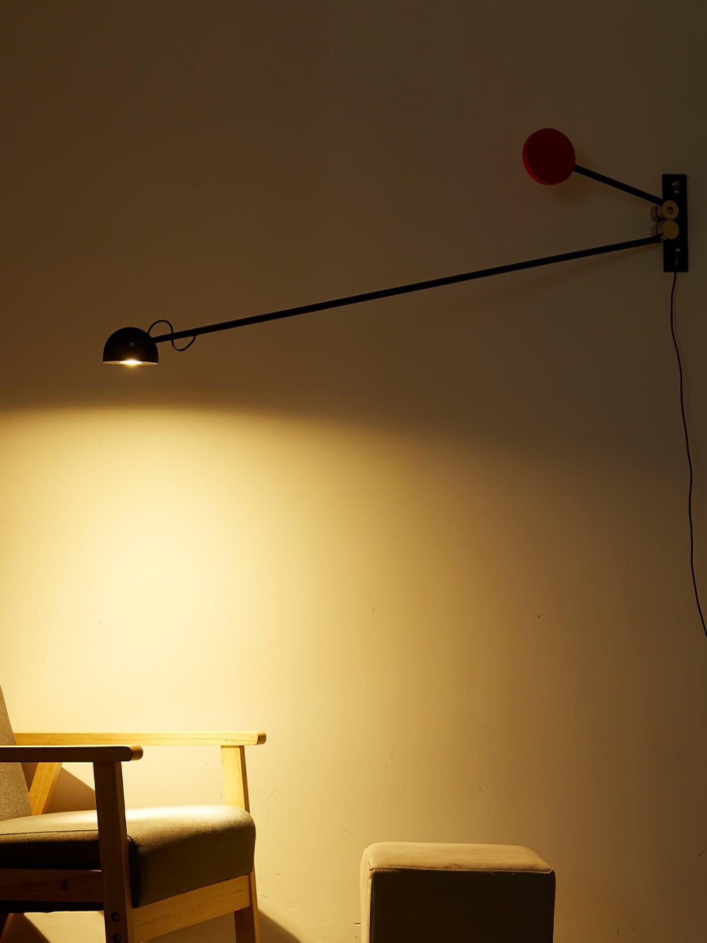 Precision Movement Wall Lamp | Adjustable LED | Set of 2