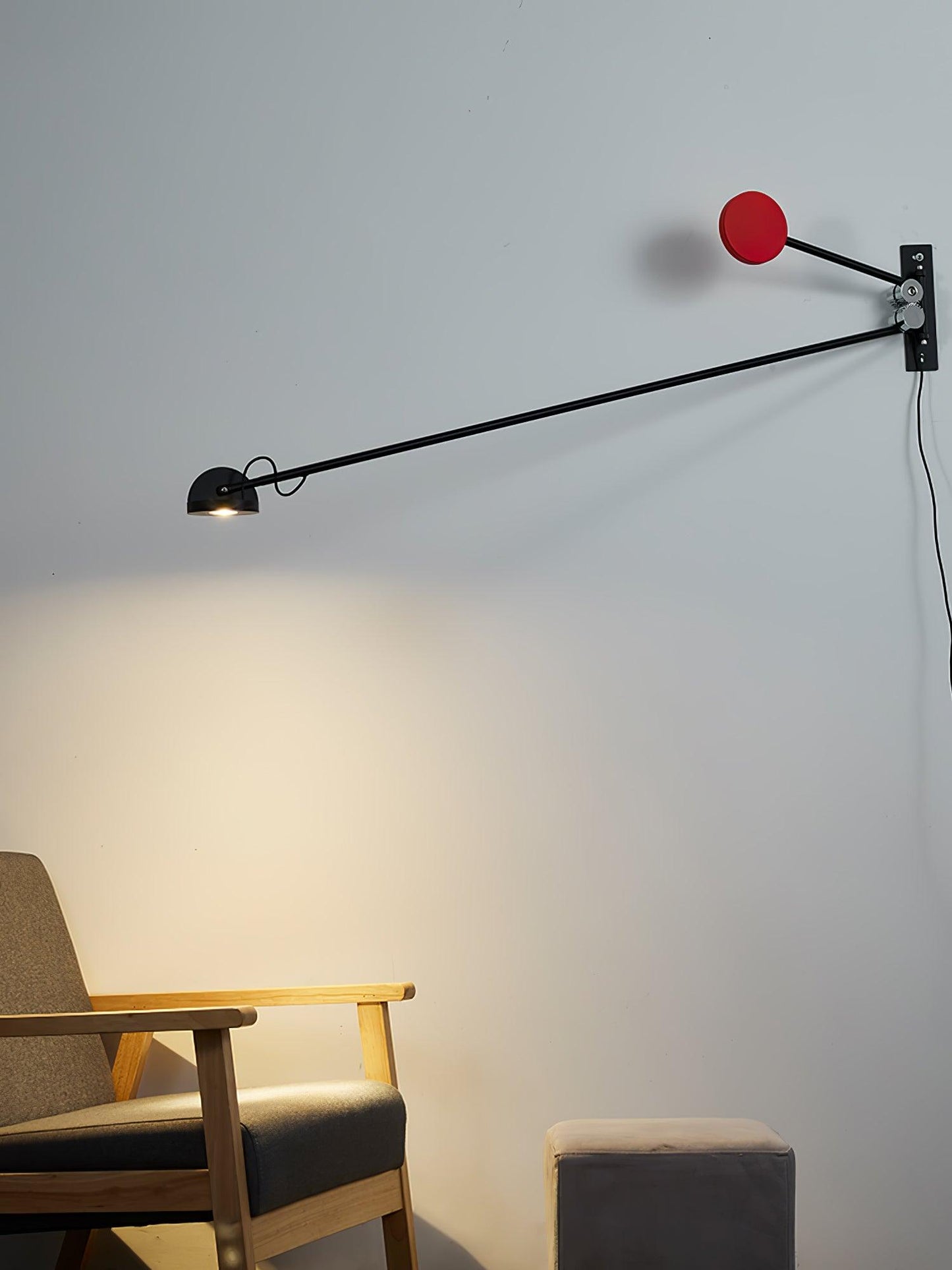 Precision Movement Wall Lamp | Adjustable LED | Set of 2