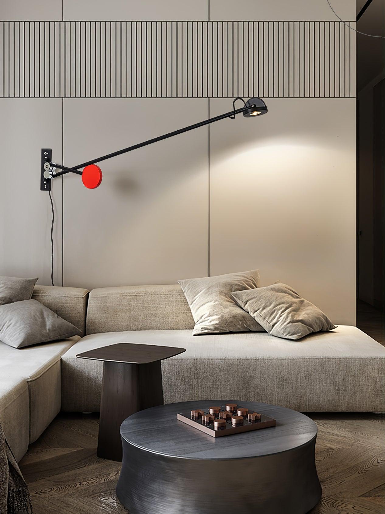 Precision Movement Wall Lamp | Adjustable LED | Set of 2