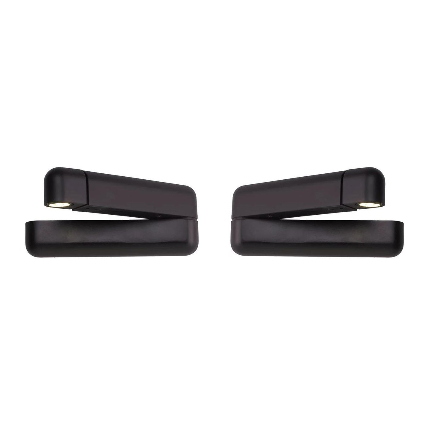 Modern LED Bedside Wall Lamp | Metal | Black or Nickel