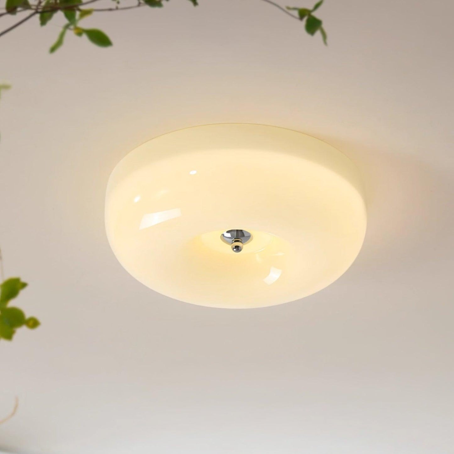 Ceiling Lamp | Mouth-Blown Glass & Metal | Multiple Sizes Available
