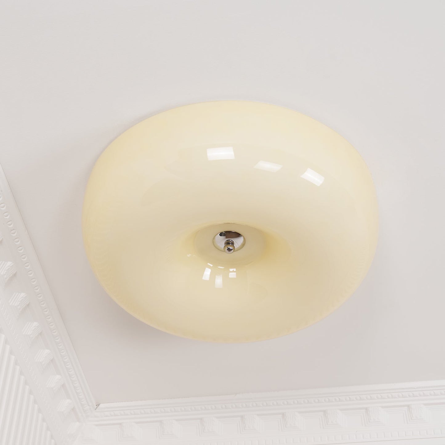 Ceiling Lamp | Mouth-Blown Glass & Metal | Multiple Sizes Available