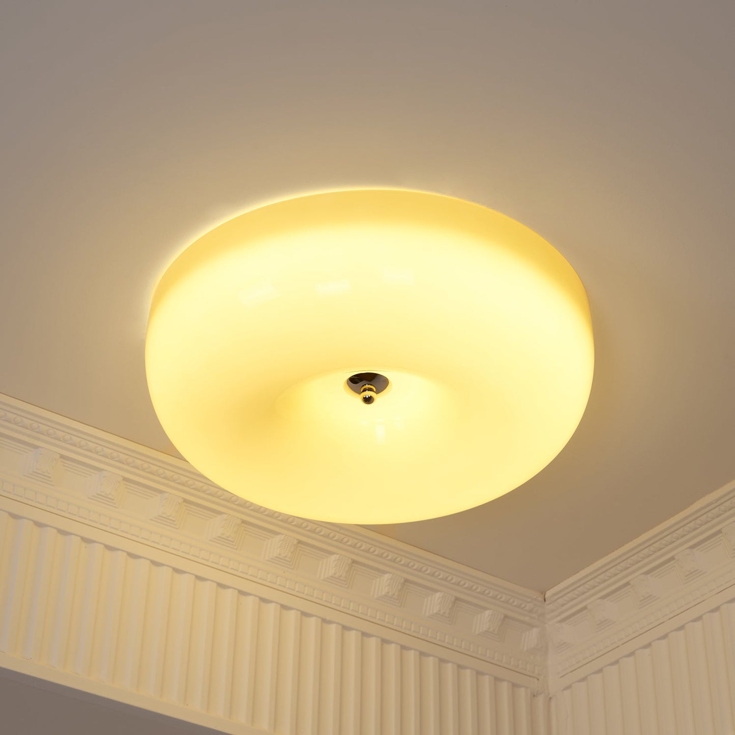 Ceiling Lamp | Mouth-Blown Glass & Metal | Multiple Sizes Available