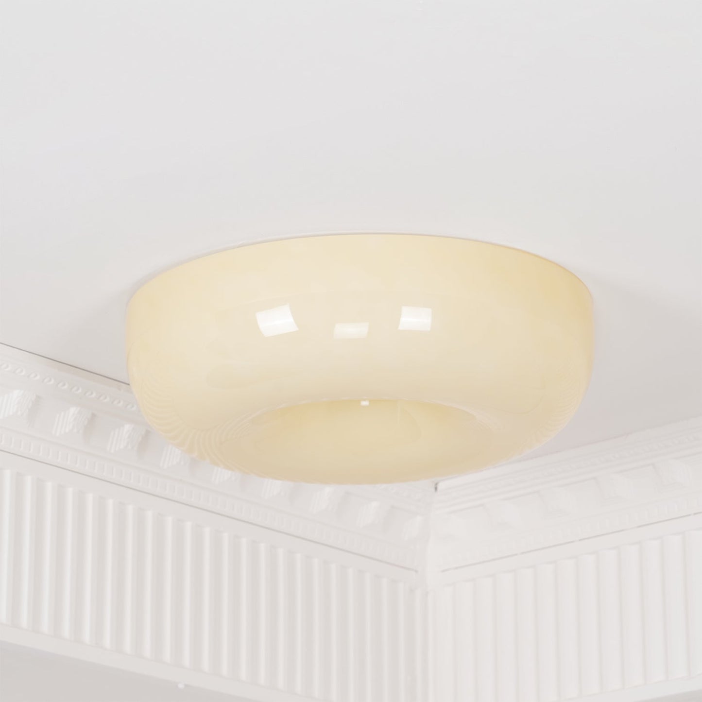 Ceiling Lamp | Mouth-Blown Glass & Metal | Multiple Sizes Available
