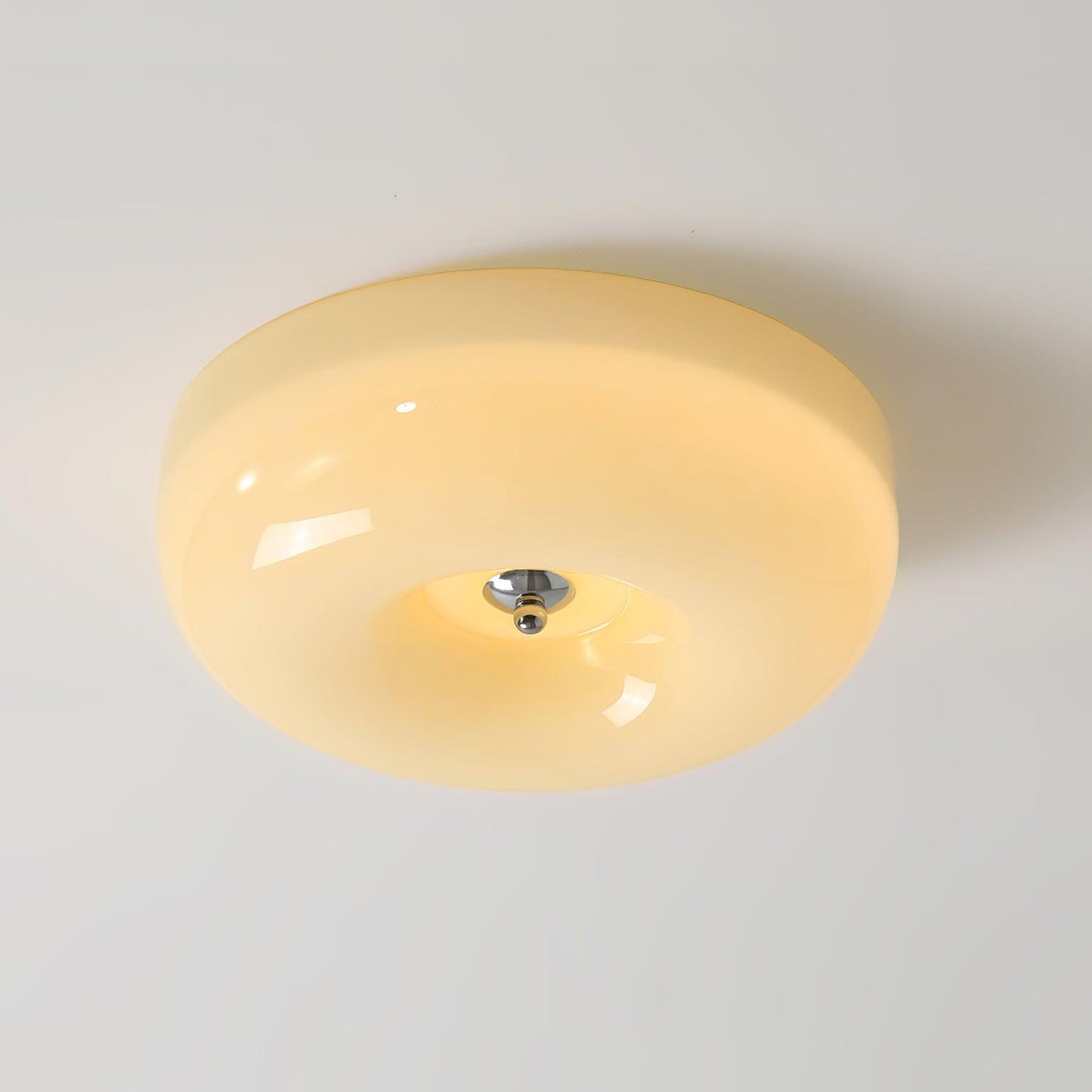 Ceiling Lamp | Mouth-Blown Glass & Metal | Multiple Sizes Available