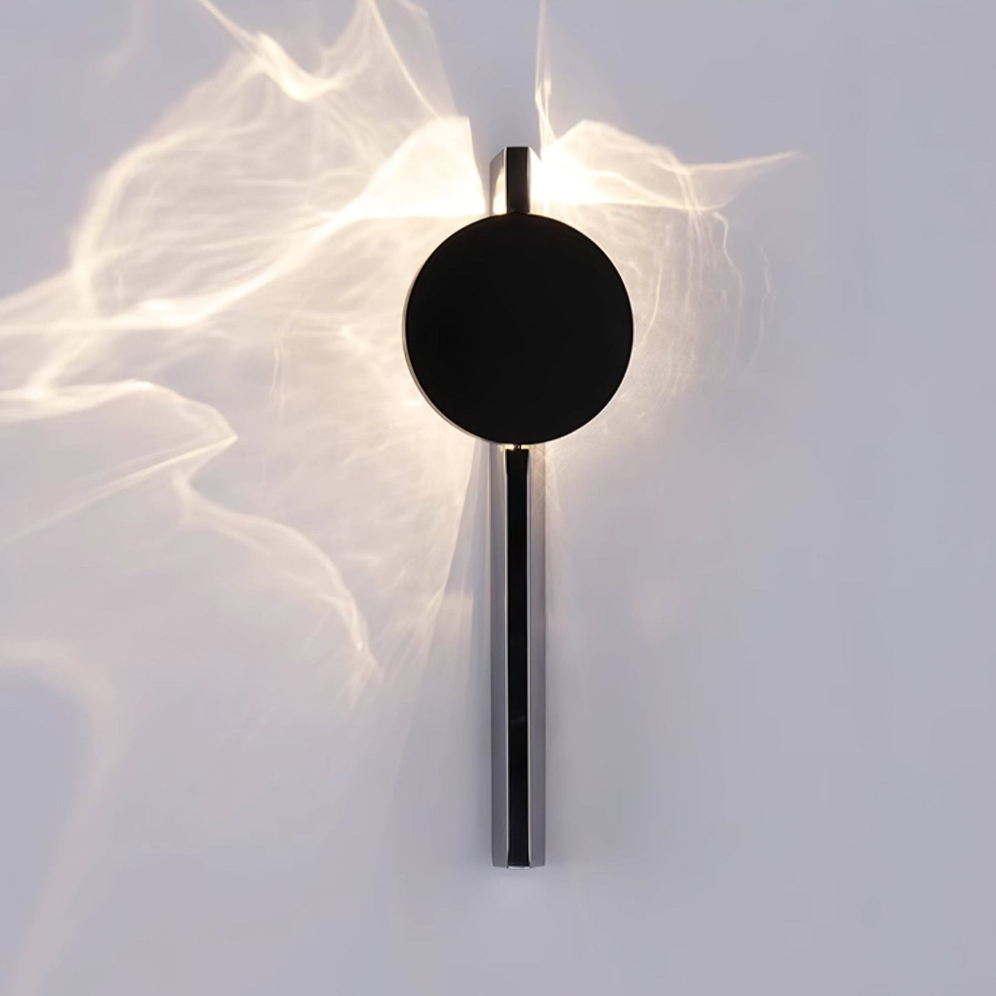 Wall Lamp | Stainless Steel & Aluminum | Set of 2, Black