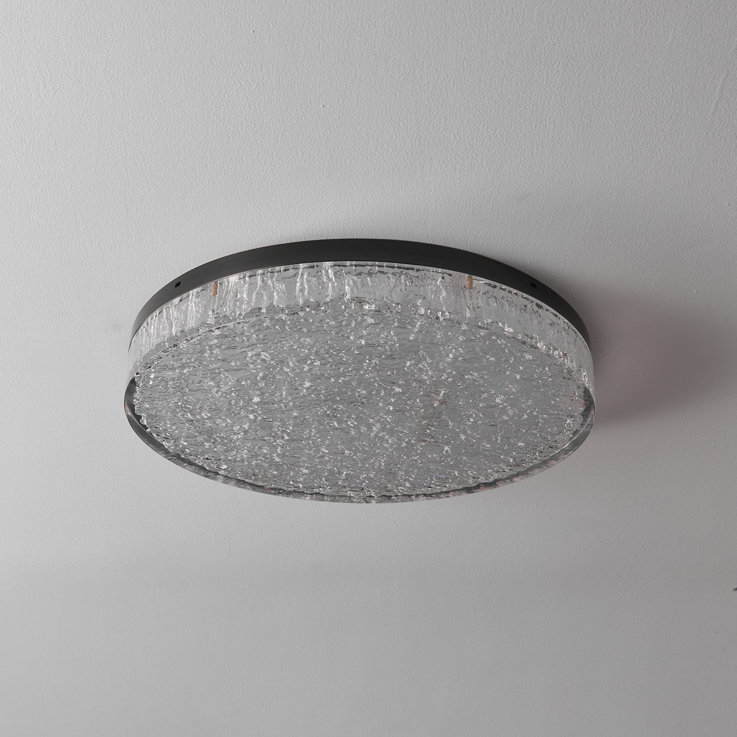 Crystal Core Ceiling Lamp | Brass & Resin | Warm/Neutral/Cool Light