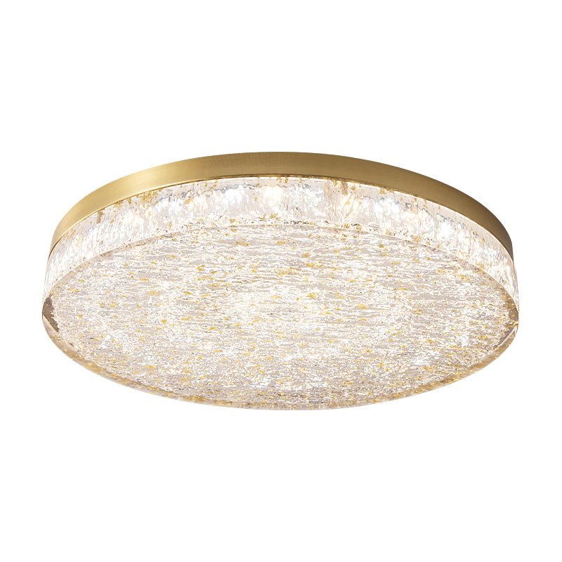 Crystal Core Ceiling Lamp | Brass & Resin | Warm/Neutral/Cool Light