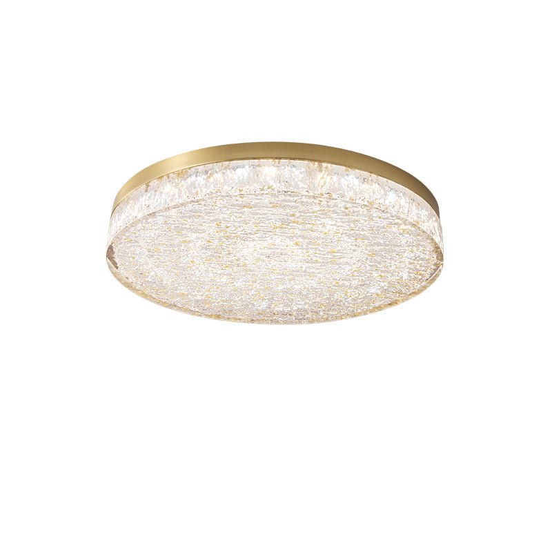 Crystal Core Ceiling Lamp | Brass & Resin | Warm/Neutral/Cool Light