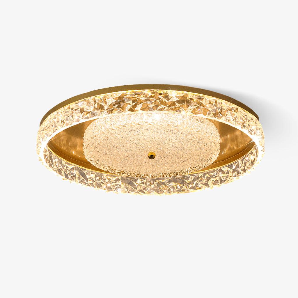 Crystal Ceiling Lamp | Crystal | White, Black, Gold