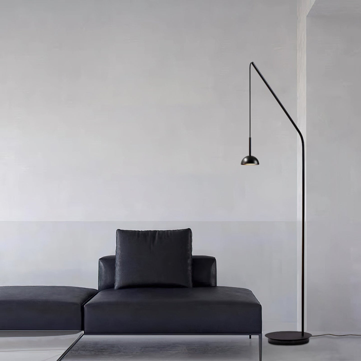 Cupolina Floor Lamp | Black Metal | 179 cm Tall