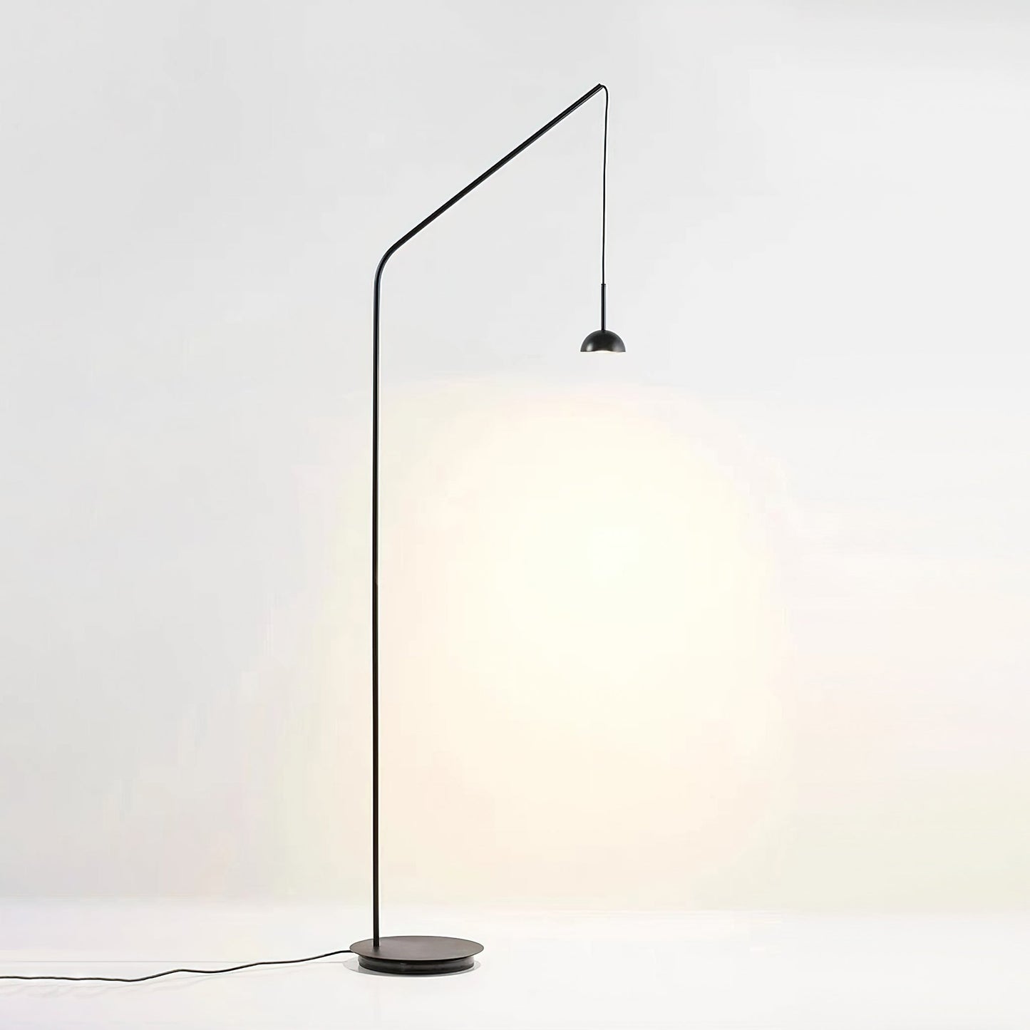 Cupolina Floor Lamp | Black Metal | 179 cm Tall