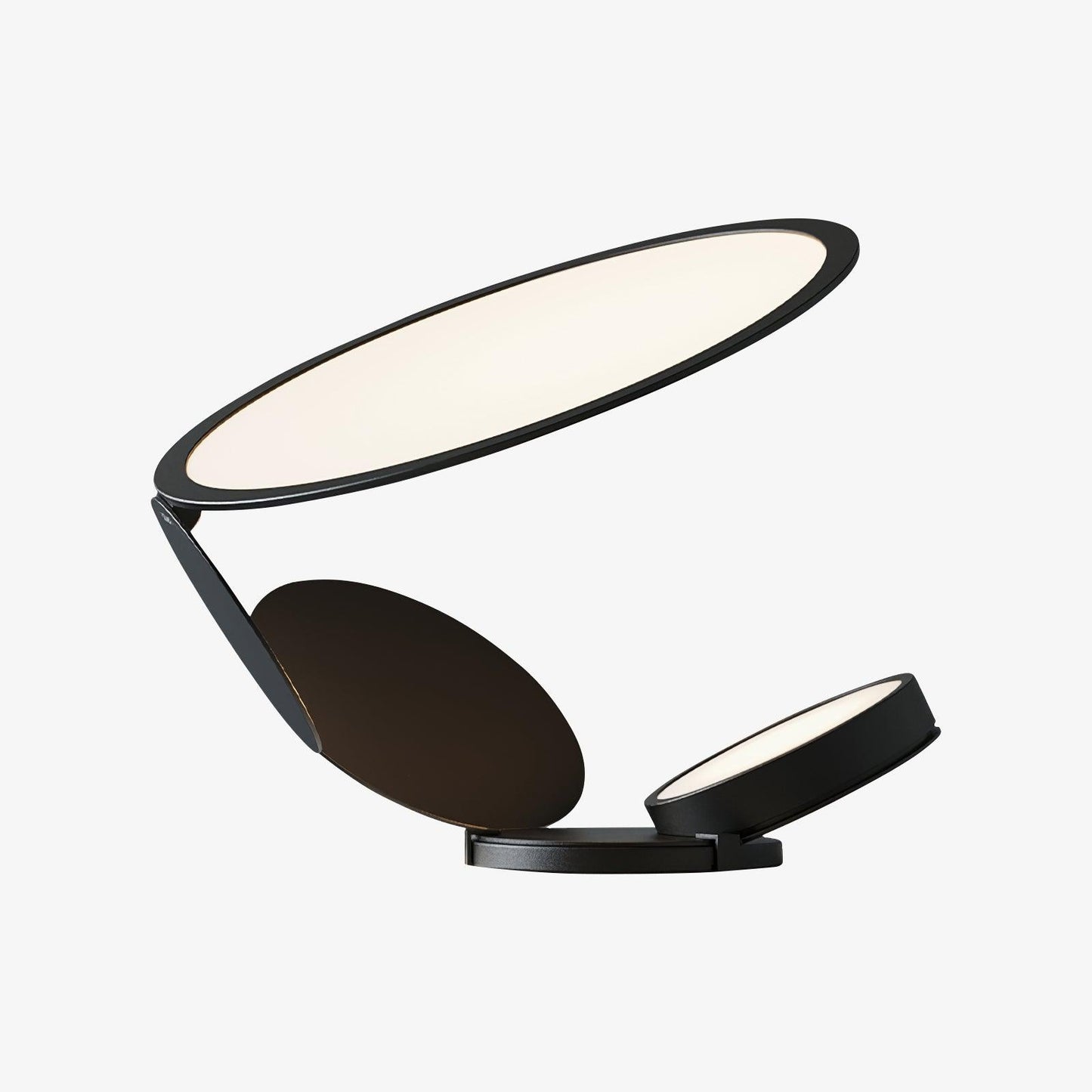 Cut Table Lamp | Adjustable Design | Black & White