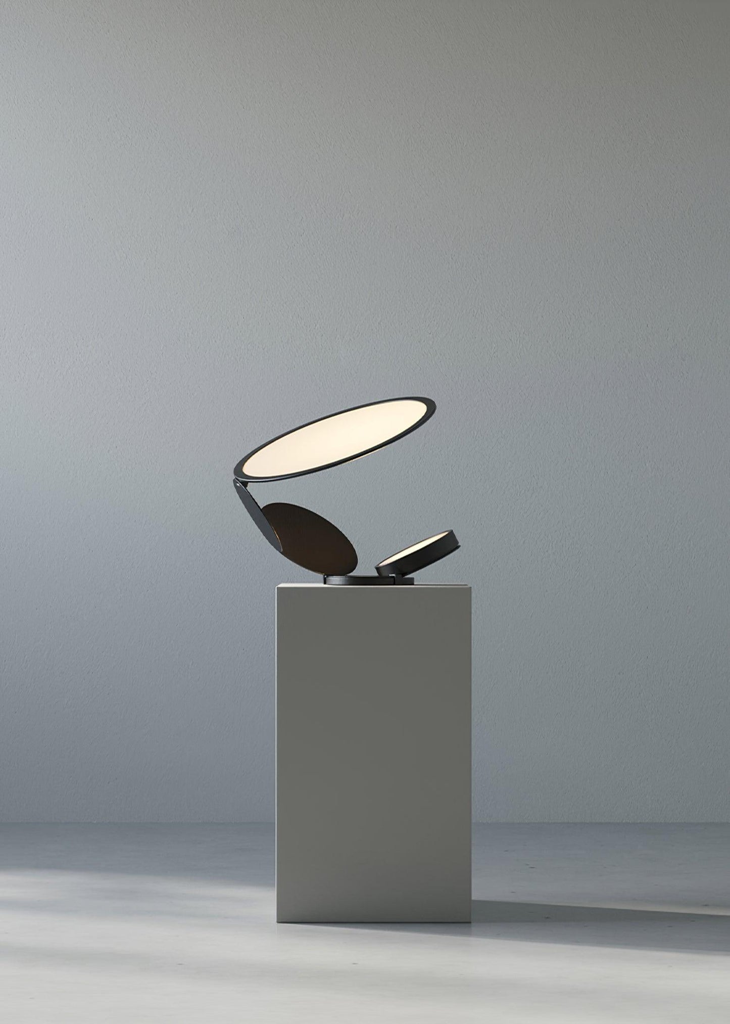 Cut Table Lamp | Adjustable Design | Black & White