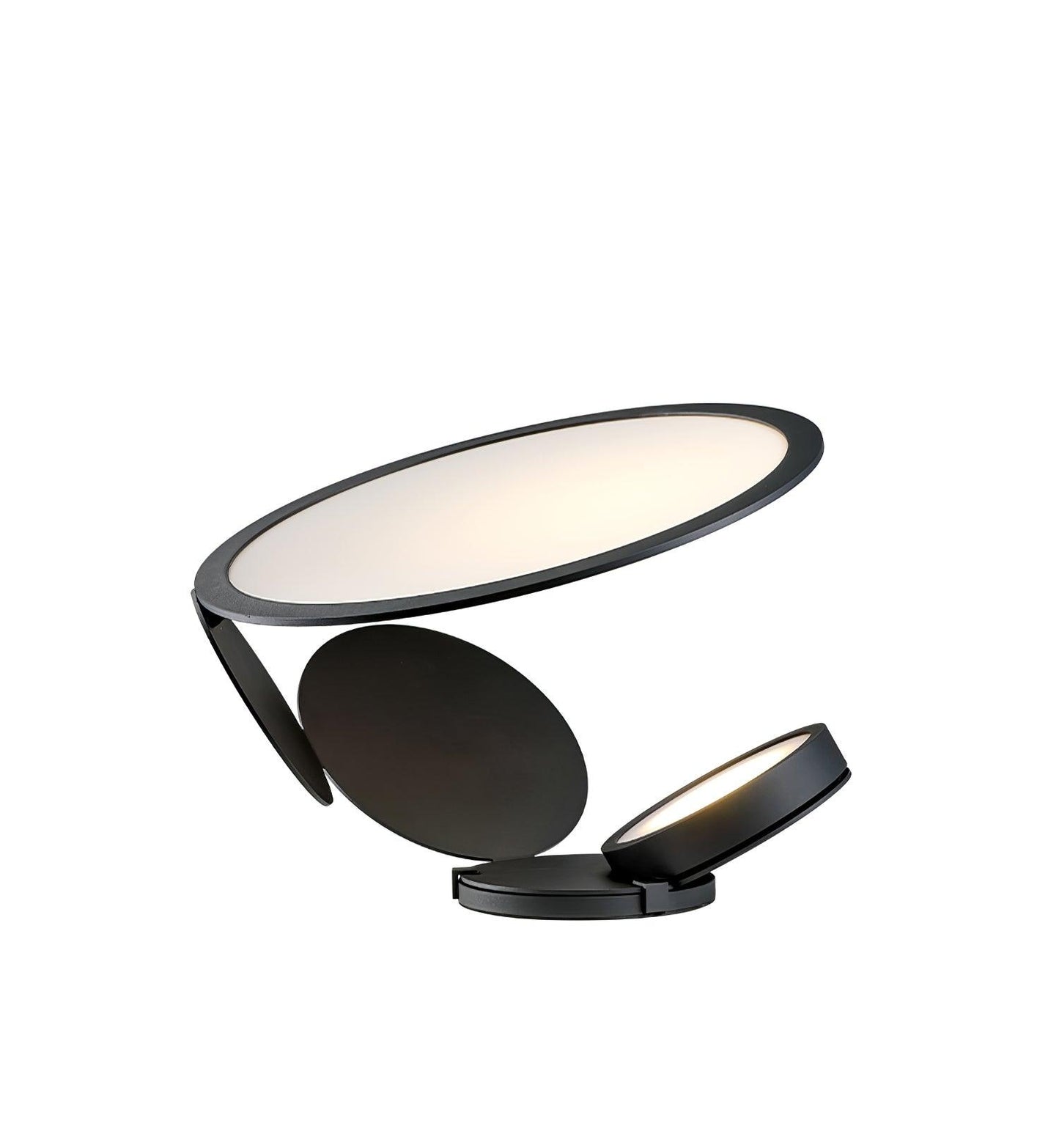 Cut Table Lamp | Adjustable Design | Black & White