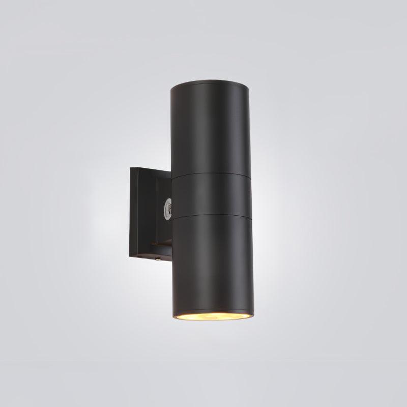 Cylindrical Wall Light | Outdoor | White, Black, Grey