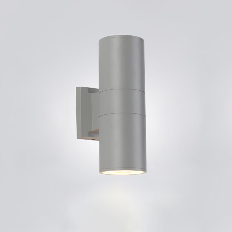 Cylindrical Wall Light | Outdoor | White, Black, Grey