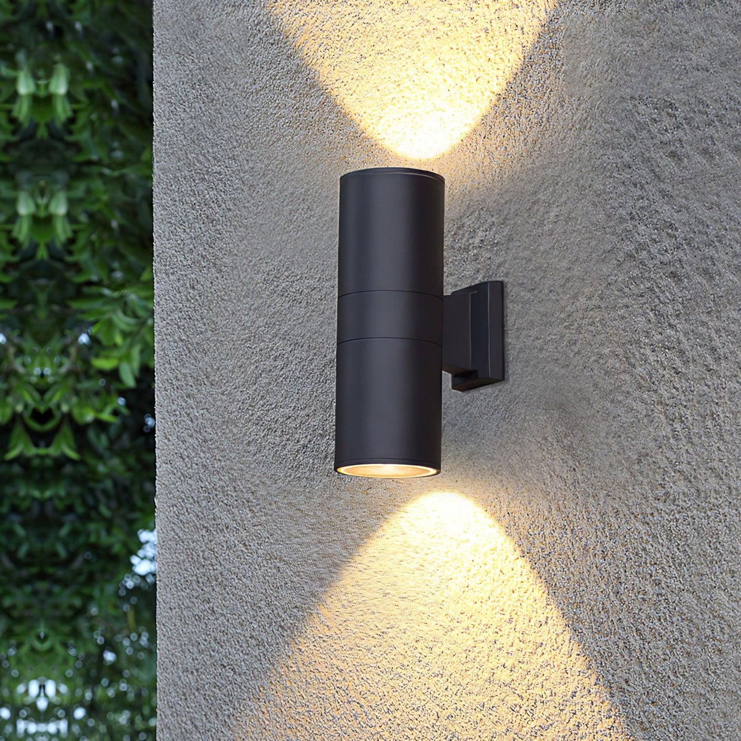 Cylindrical Wall Light | Outdoor | White, Black, Grey