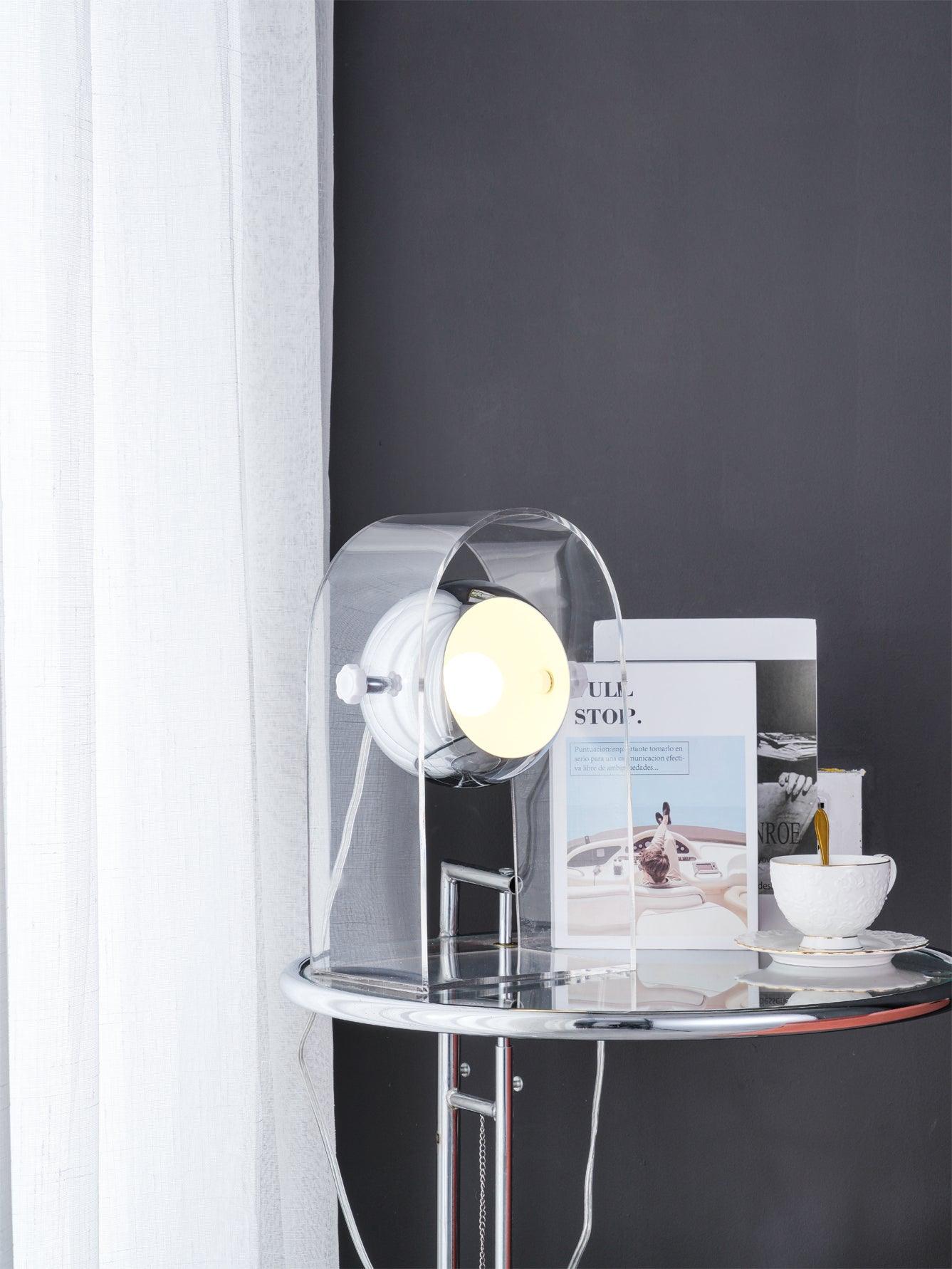Insta Sensorette Table Lamp | Chrome & Acrylic | 20cm