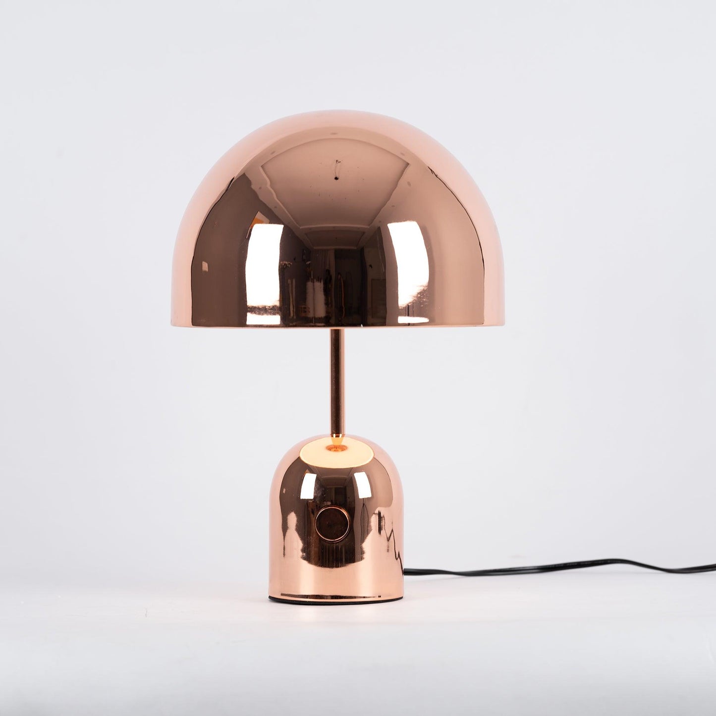 Bell Table Lamp | Metal & Acrylic | Gold, Rose Gold, Chrome