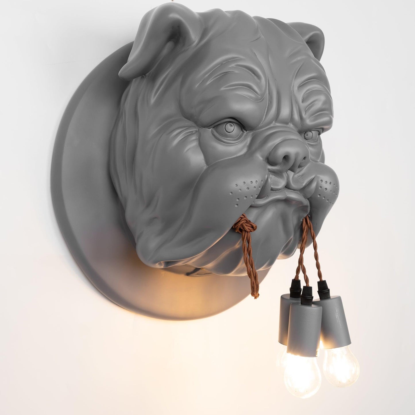 Amsterdam Wall Sconce | Resin & Metal | Matte Grey/White/Black