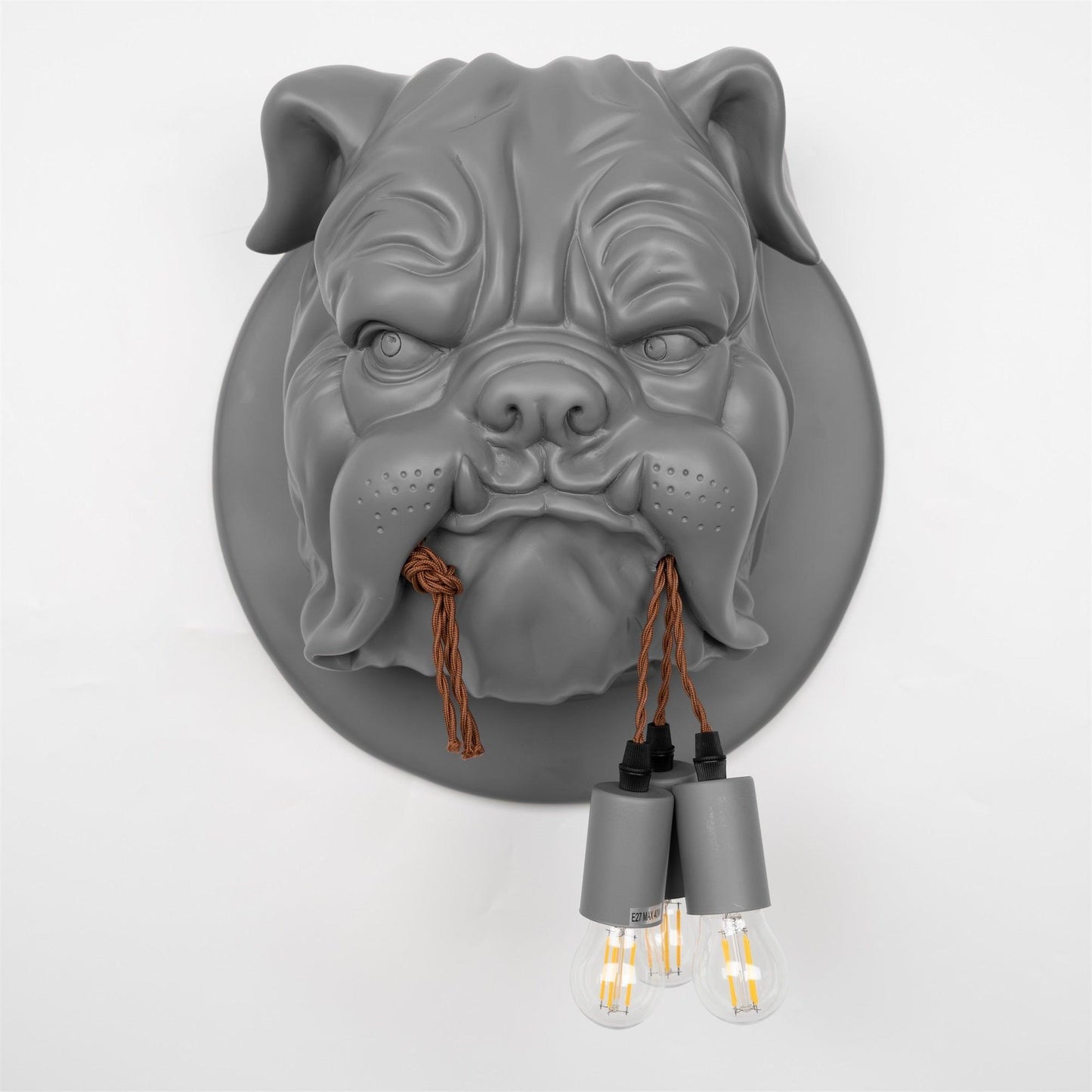 Amsterdam Wall Sconce | Resin & Metal | Matte Grey/White/Black