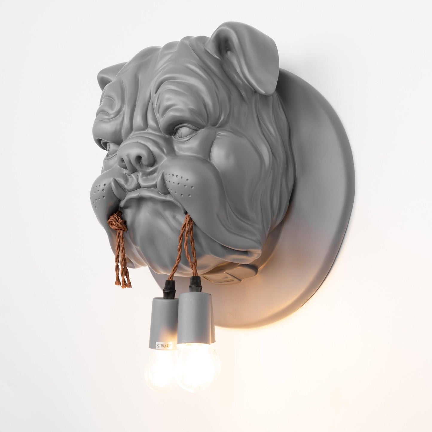 Amsterdam Wall Sconce | Resin & Metal | Matte Grey/White/Black