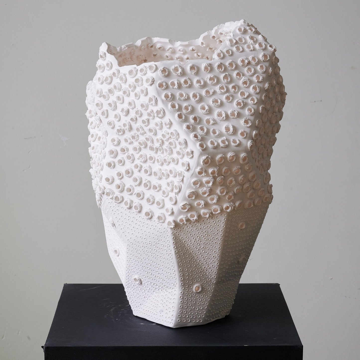 Ceramic Table Lamp | Soft White Finish | 60cm Height