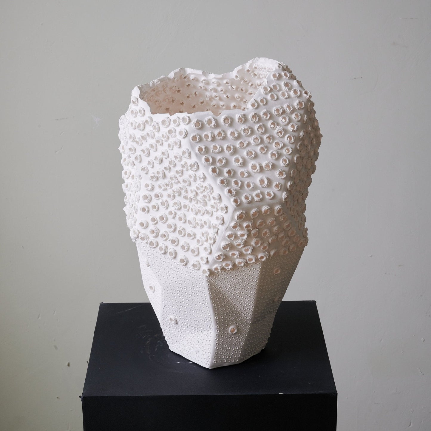 Ceramic Table Lamp | Soft White Finish | 60cm Height