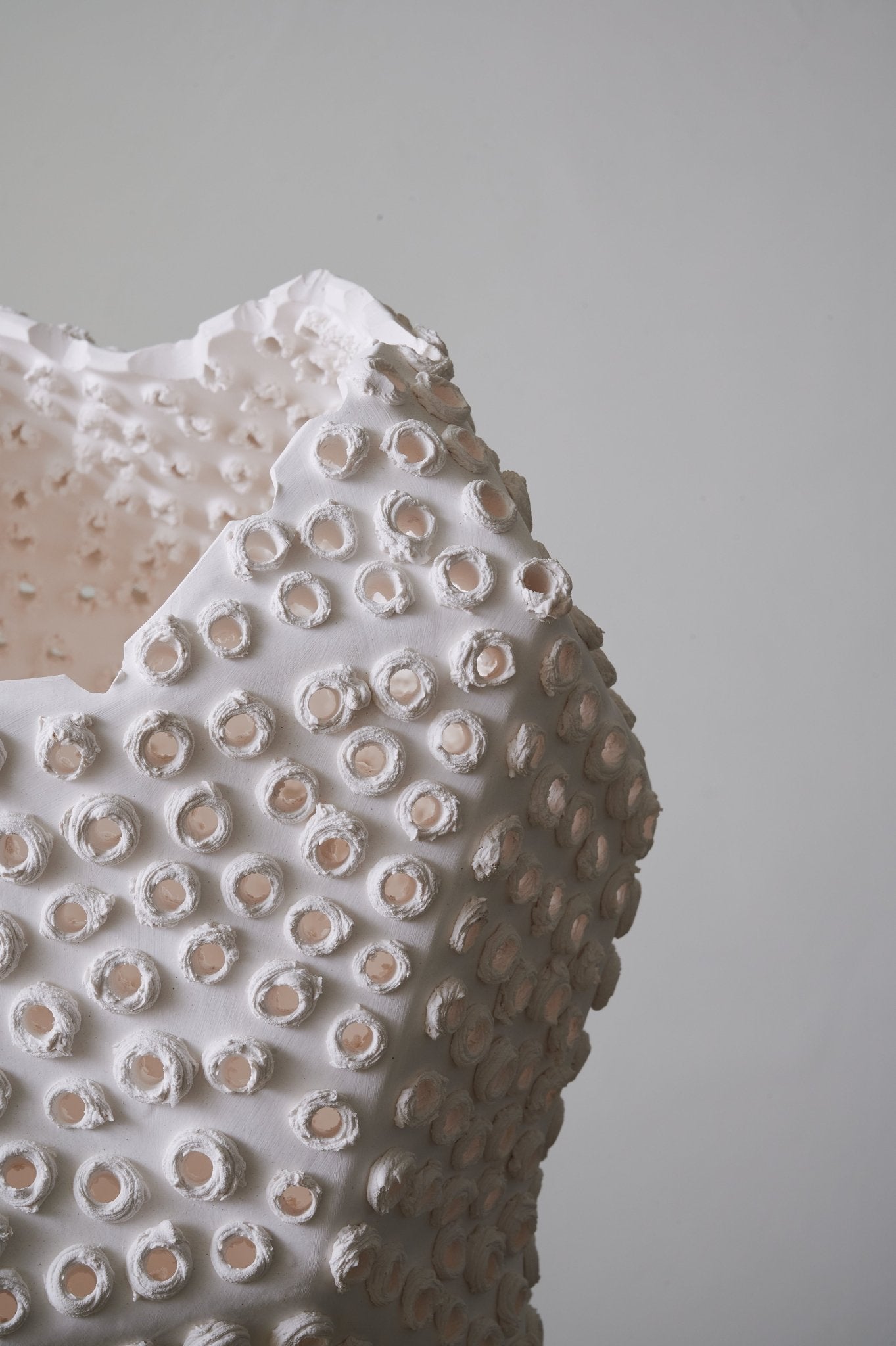 Ceramic Table Lamp | Soft White Finish | 60cm Height
