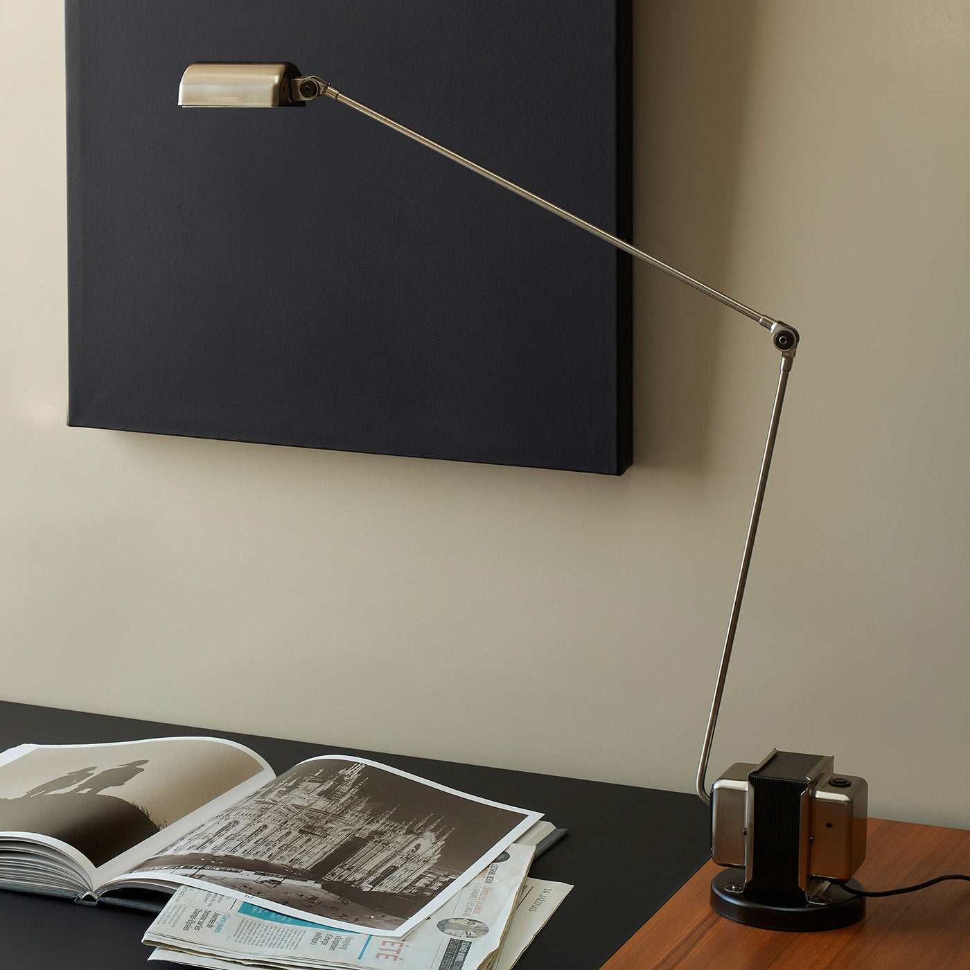 Dynamo Table Lamp | Rotating Diffuser | Dimmable LED