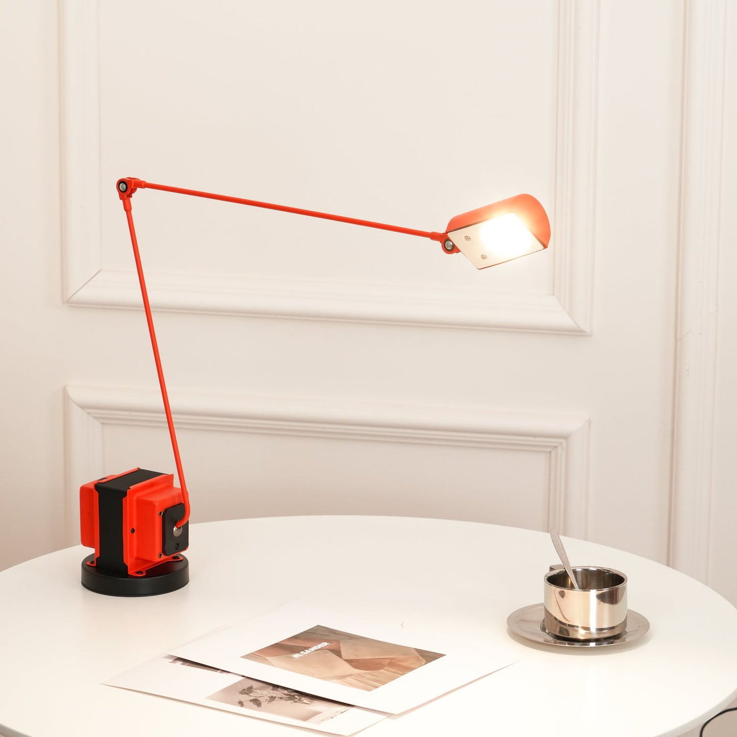 Dynamo Table Lamp | Rotating Diffuser | Dimmable LED