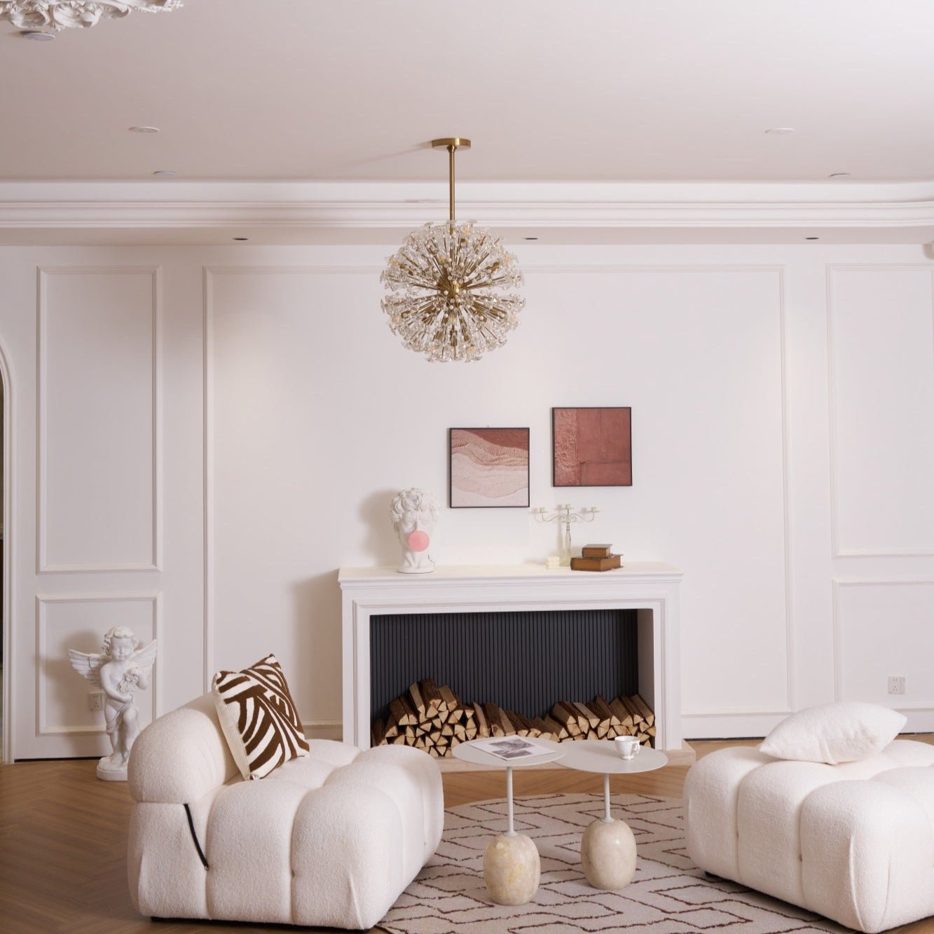 Dickinson Chandelier | Brass Frame | 13/17/21 Lights