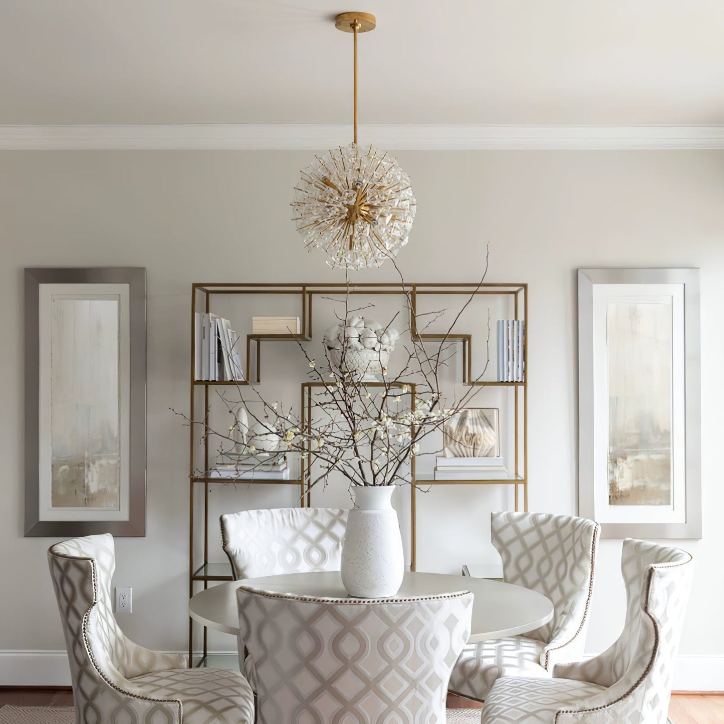 Dickinson Chandelier | Brass Frame | 13/17/21 Lights