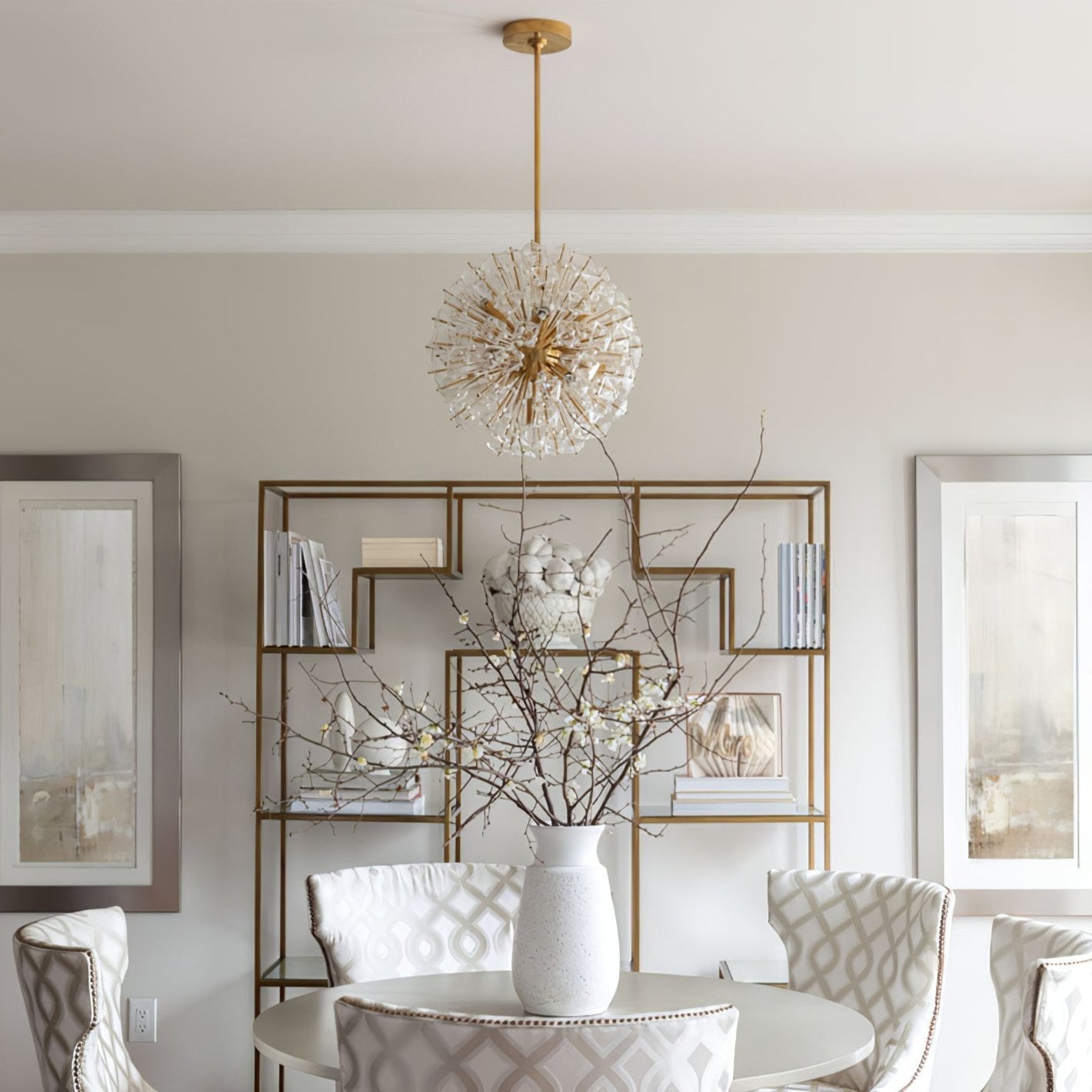 Dickinson Chandelier | Brass Frame | 13/17/21 Lights