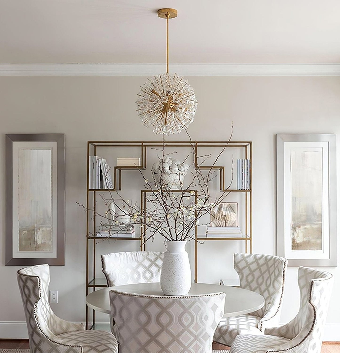 Dickinson Chandelier | Brass Frame | 13/17/21 Lights
