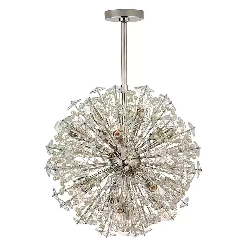 Dickinson Chandelier | Brass Frame | 13/17/21 Lights