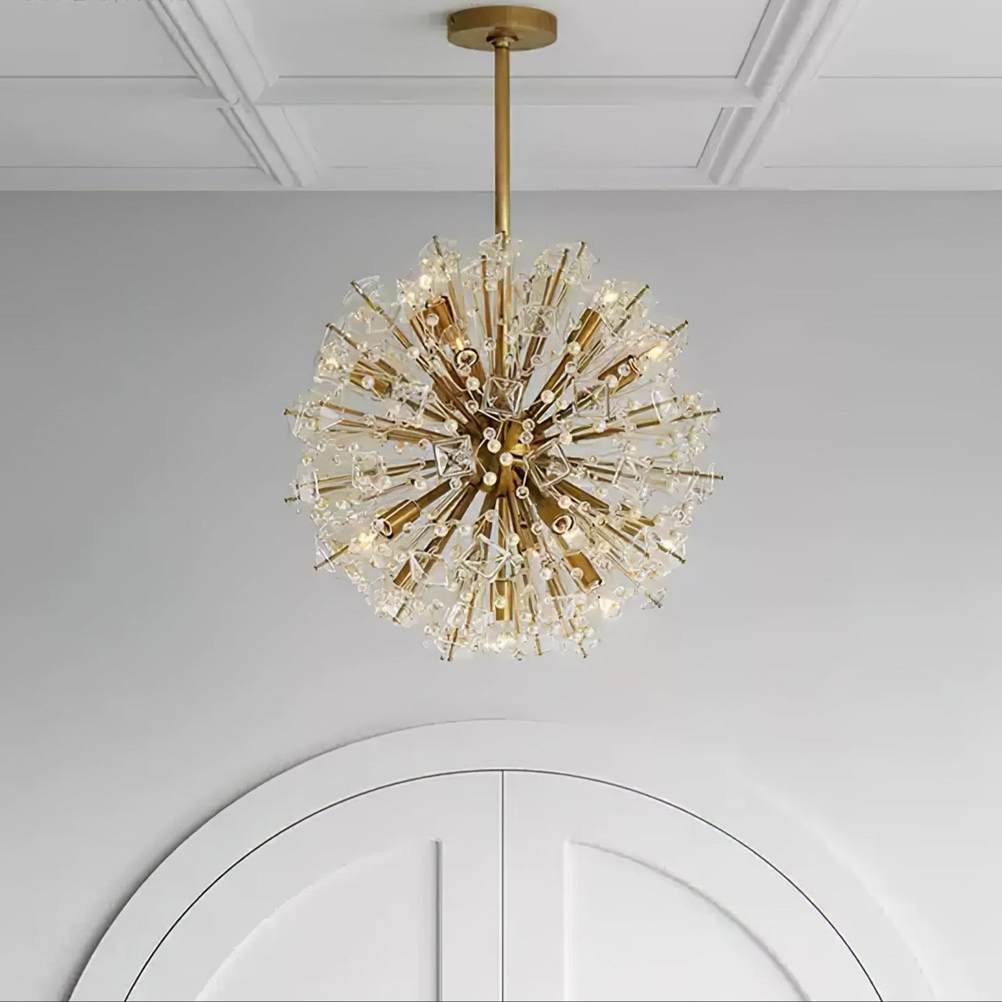 Dickinson Chandelier | Brass Frame | 13/17/21 Lights