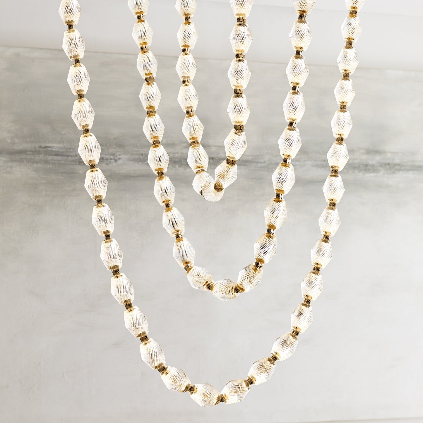 Dolce Chandelier | Solid Glass & Aluminum | Customizable Sizes & Colors