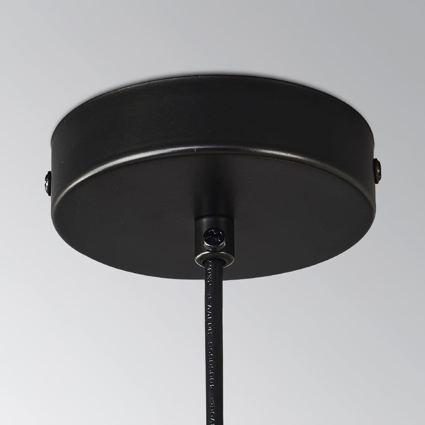 Doris Chandelier | Metal & Glass | Black & Gold Finish