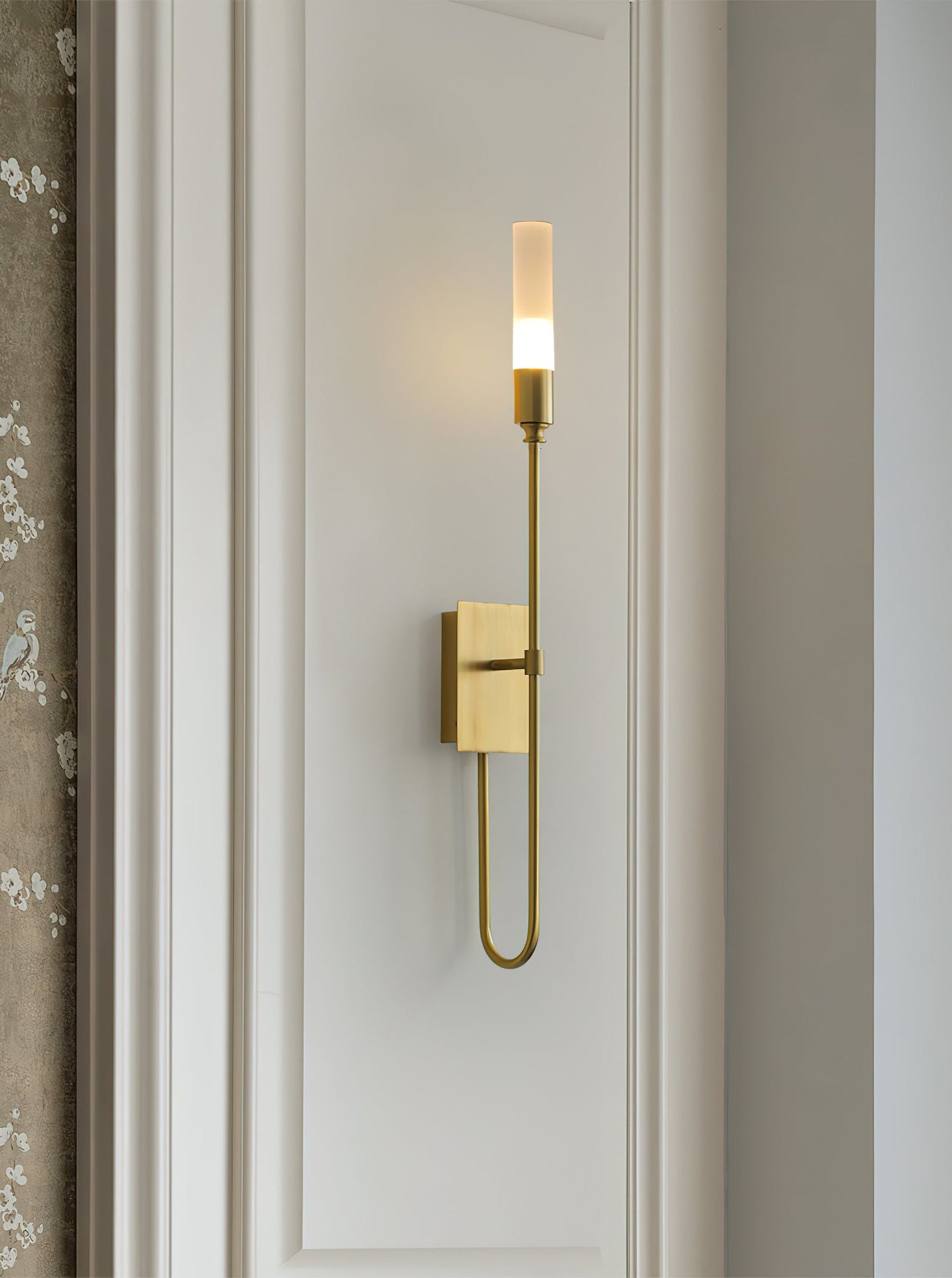 Double Arrow Wall Sconce | Metal, Acrylic | Antique Copper, Copper, Black