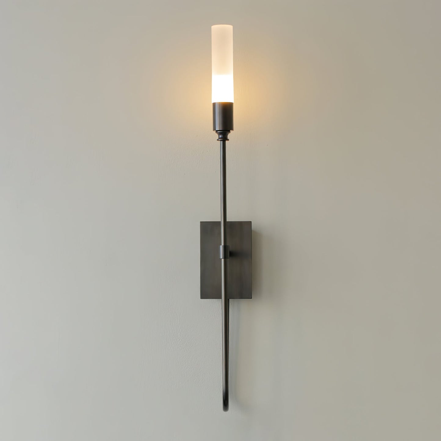 Double Arrow Wall Sconce | Metal, Acrylic | Antique Copper, Copper, Black