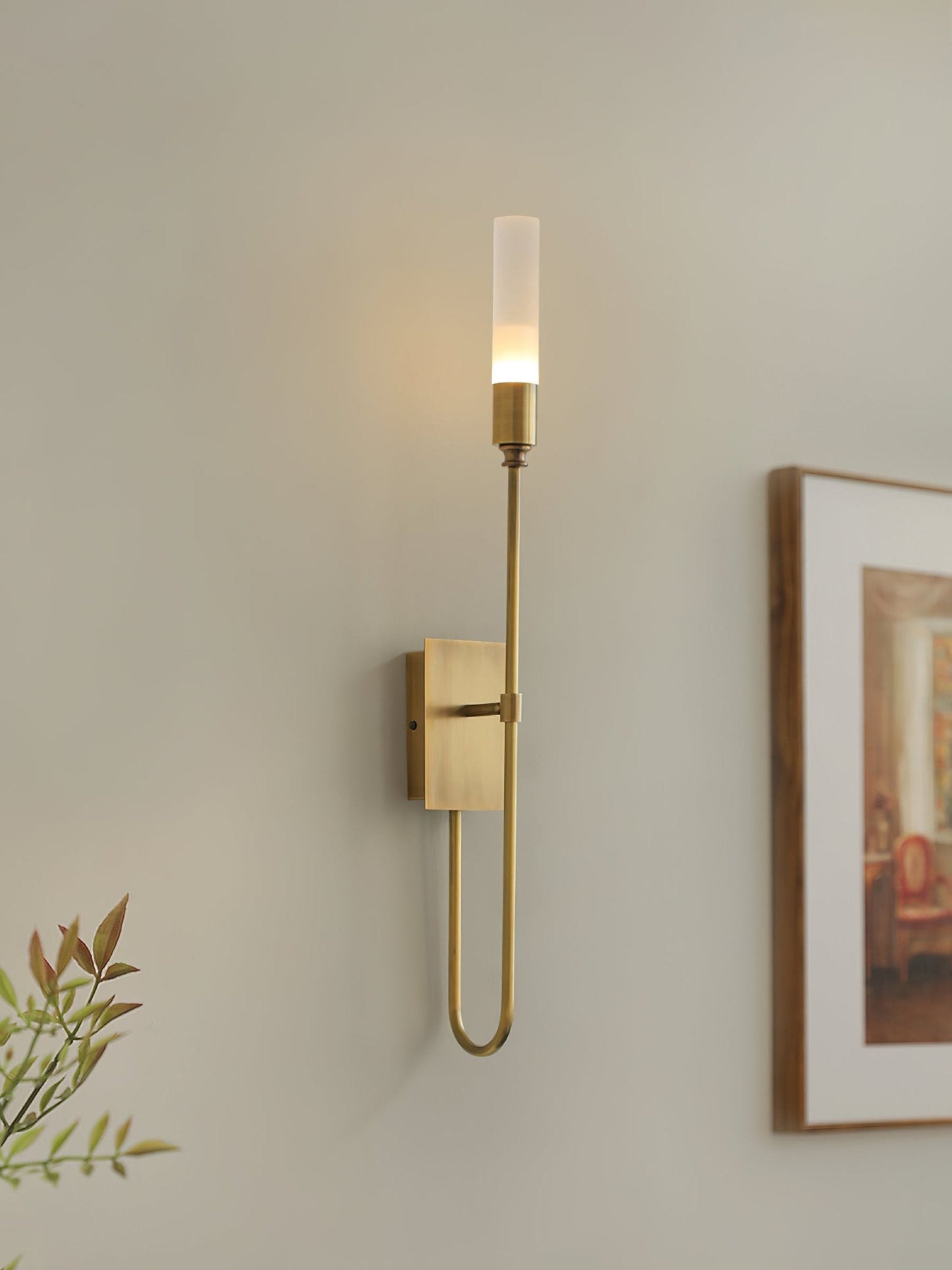 Double Arrow Wall Sconce | Metal, Acrylic | Antique Copper, Copper, Black