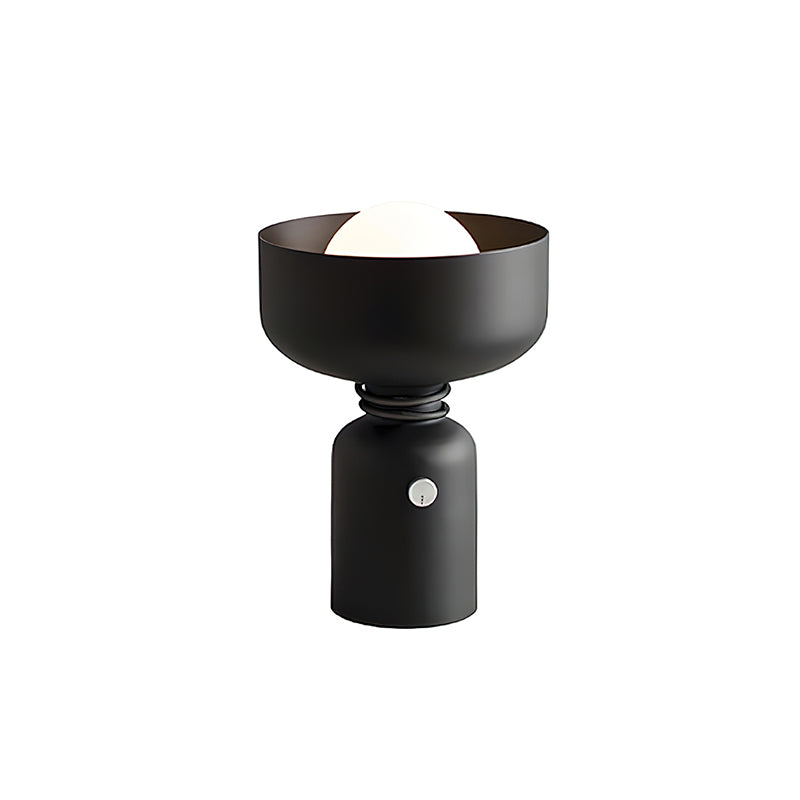 Dumbbell Table Lamp | Forged Iron | Black & White Options