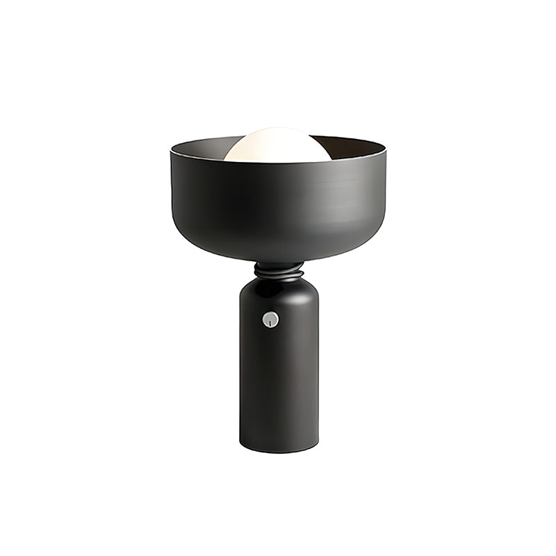 Dumbbell Table Lamp | Forged Iron | Black & White Options