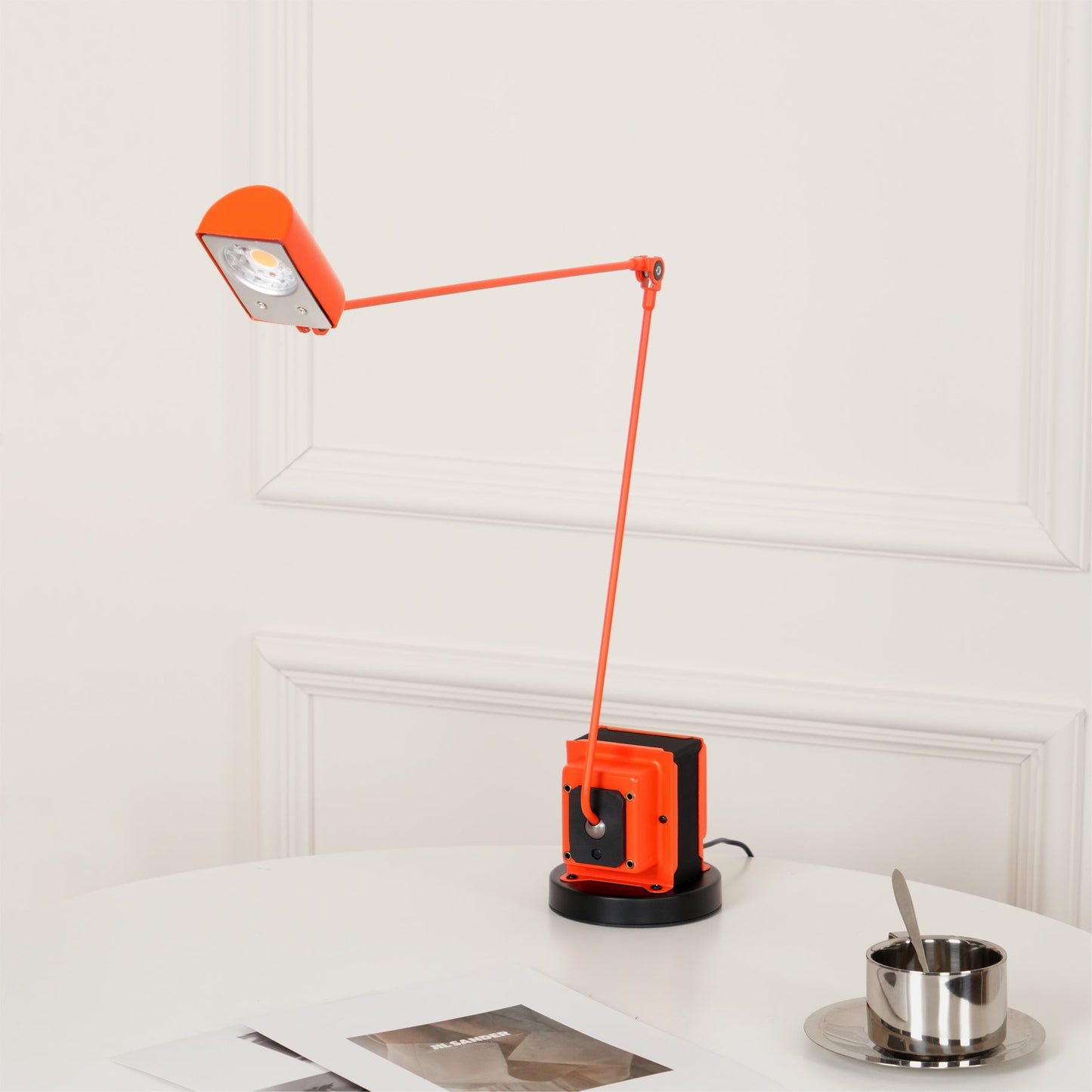 Dynamo Table Lamp | Rotating Diffuser | Dimmable LED