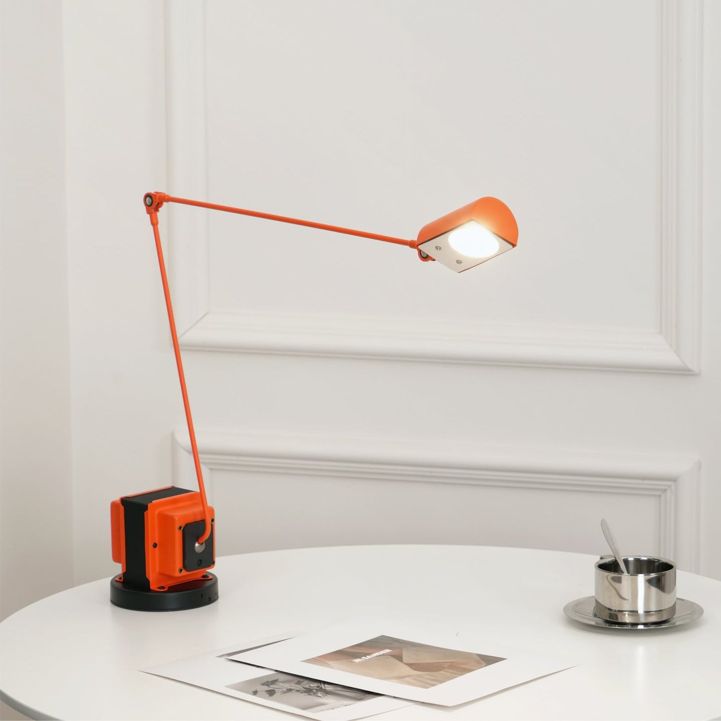 Dynamo Table Lamp | Rotating Diffuser | Dimmable LED