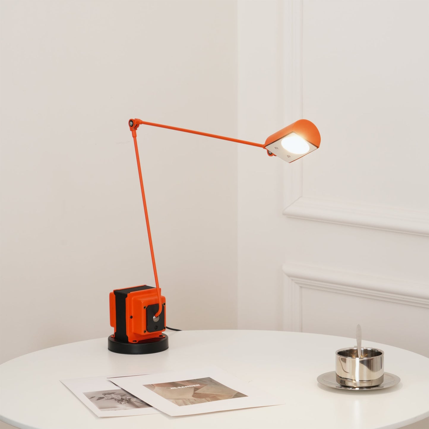 Dynamo Table Lamp | Rotating Diffuser | Dimmable LED